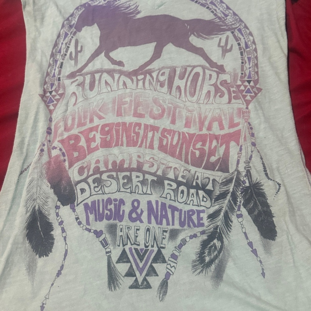 ✨ American Eagle Outfitters | Light Blue V-Neck Tee | Size Small ✨ - Picture 3 of 4